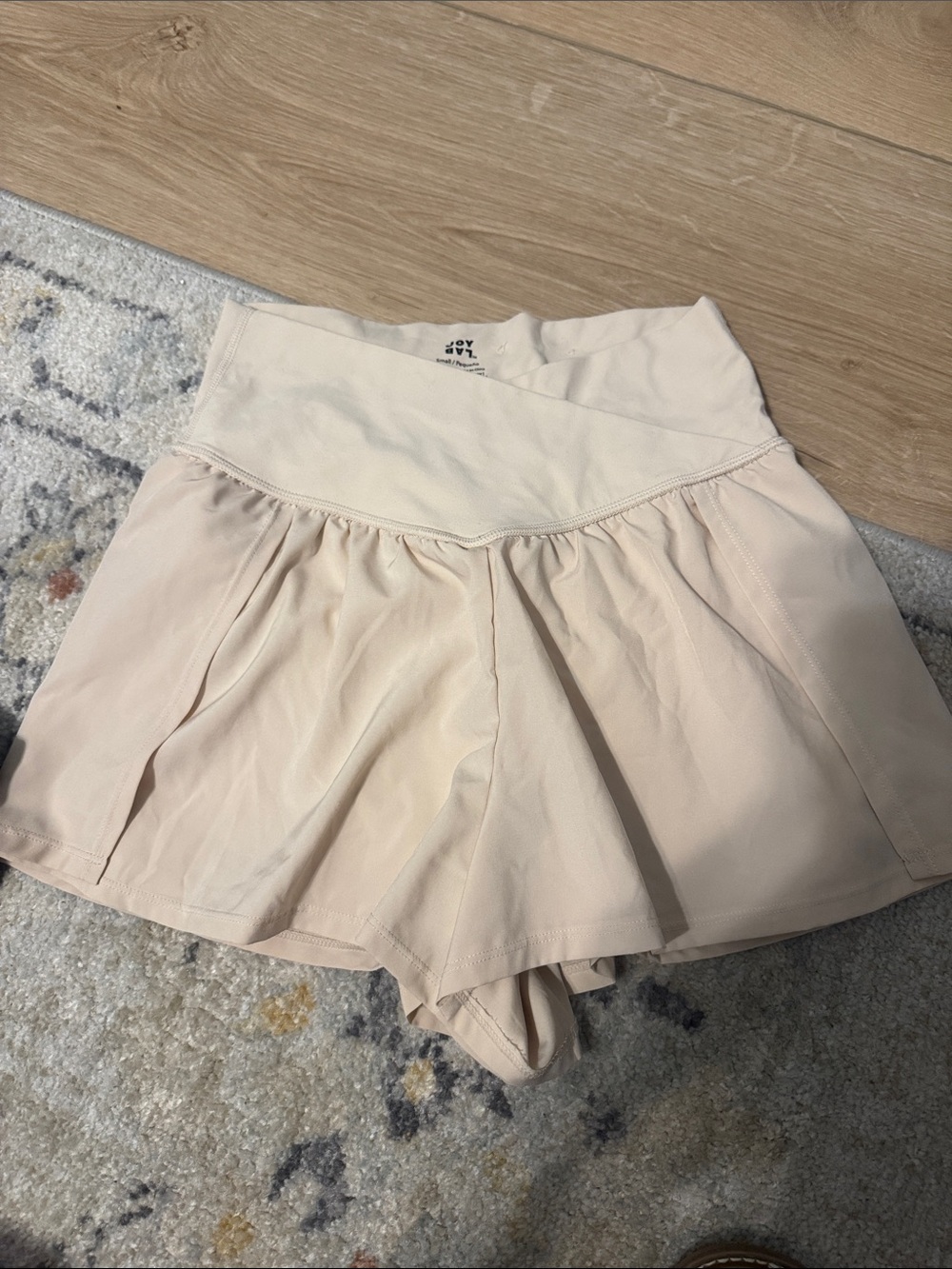 JoyLab Light Beige Athletic Skort Shorts